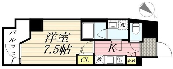 ＧＲＡＮＰＡＳＥＯ麻布十番の物件間取画像